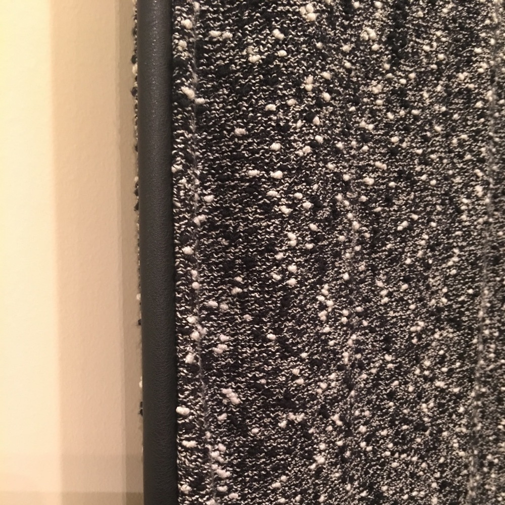 Black and white bubble dress